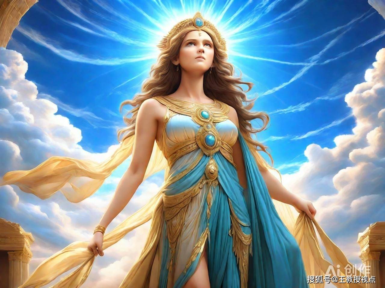 黄金赫拉，神秘与力量的象征
