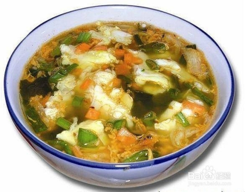 冲蛋花汤，一道家常美味汤品的制作与体验